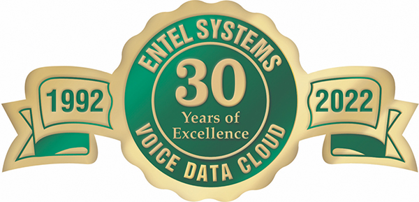 Entel Systems 30 Years of Excellence Badge