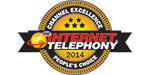 2014 Internet Telephony Channel Program Excellence Award — Toshiba won 'People's Choice' award