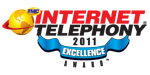 IP<em>edge</em> Wins 2011 Internet Telephony Excellence Award