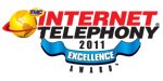 IPedge Wins 2011 Internet Telephony Excellence Award